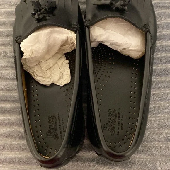 Bass Weejens Classic Black Tassel Loafers, nice condition - Picture 4 of 9